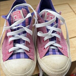 Converse Kids in Pink and Purple
